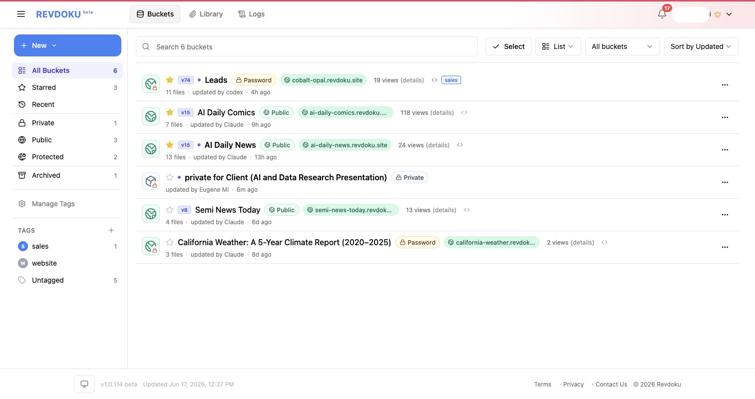 Password Plus Email Visitor Analytics in Revdoku