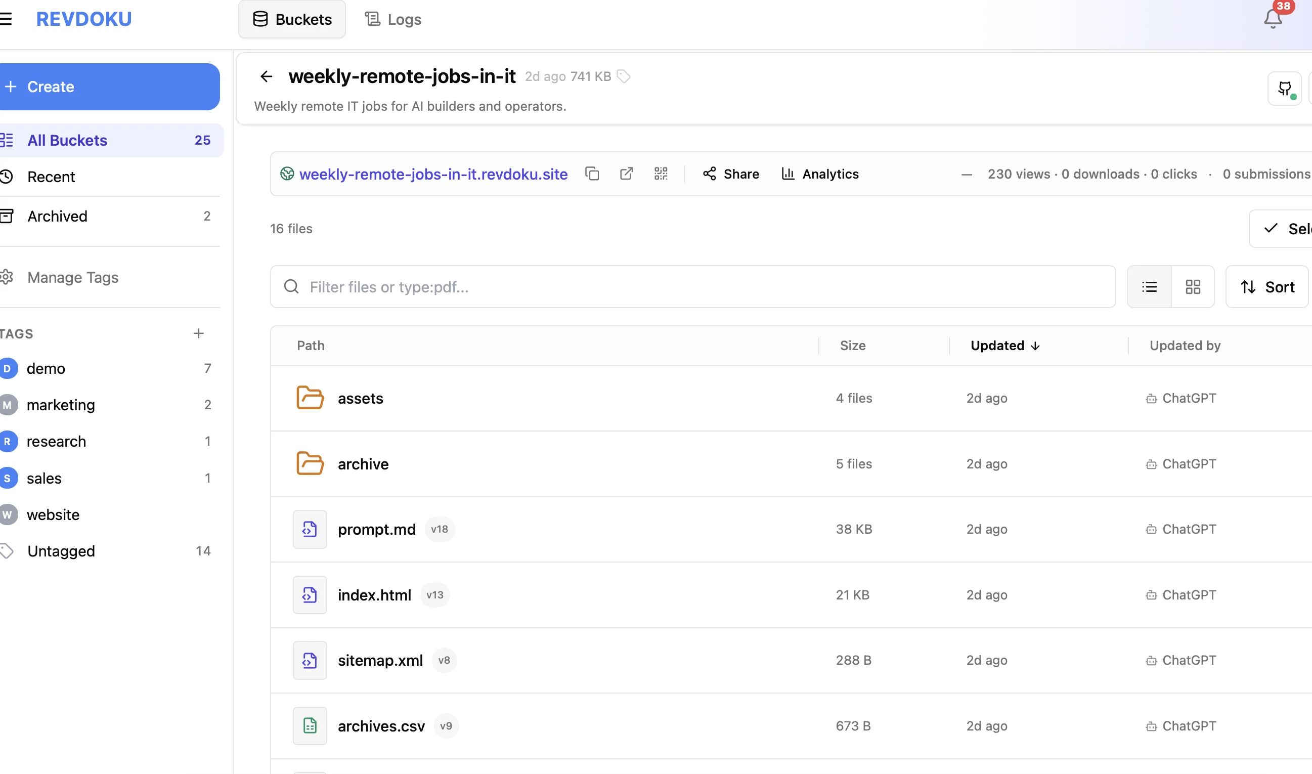 How to Set Up GitHub Sync in Revdoku