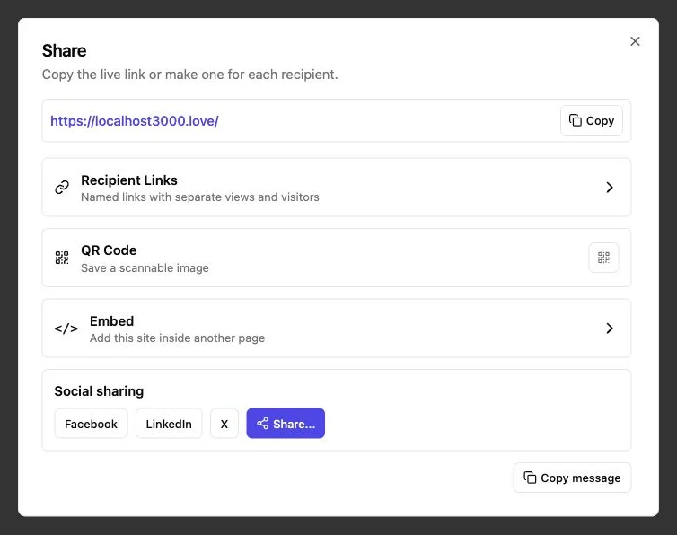 Password-Protected Links for Secure Client Sharing